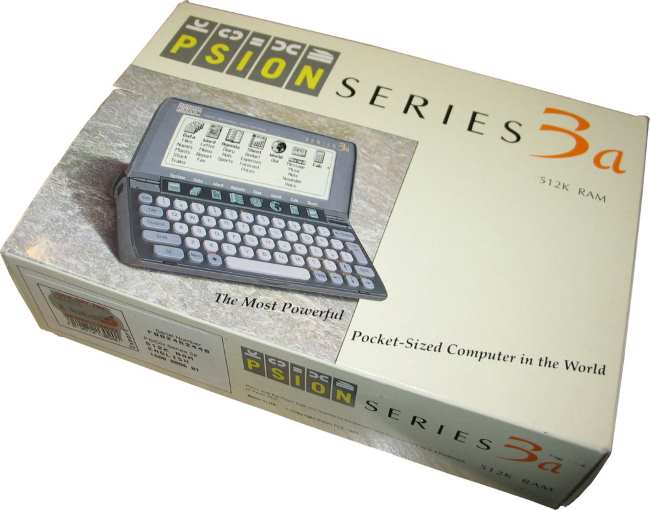 Psion 3A original box