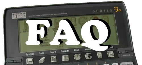 The Psion 3 FAQ